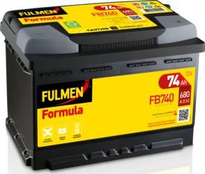 Fulmen FB740 - Startera akumulatoru baterija www.autospares.lv