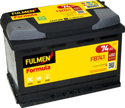 Fulmen FB741 - Startera akumulatoru baterija www.autospares.lv