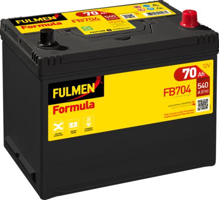 Fulmen FB704 - Startera akumulatoru baterija www.autospares.lv