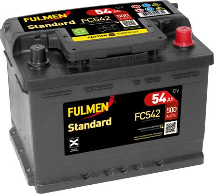 Fulmen FC542 - Startera akumulatoru baterija www.autospares.lv
