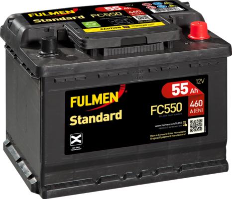 Fulmen FC550 - Startera akumulatoru baterija www.autospares.lv