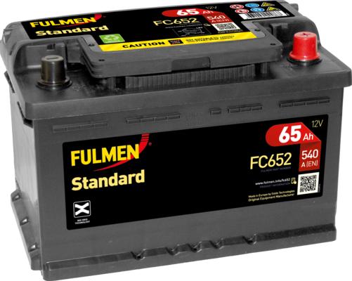 Fulmen FC652 - Startera akumulatoru baterija www.autospares.lv