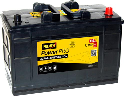 Fulmen FJ1102 - Startera akumulatoru baterija www.autospares.lv