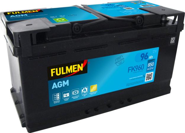 Fulmen FK960 - Startera akumulatoru baterija www.autospares.lv