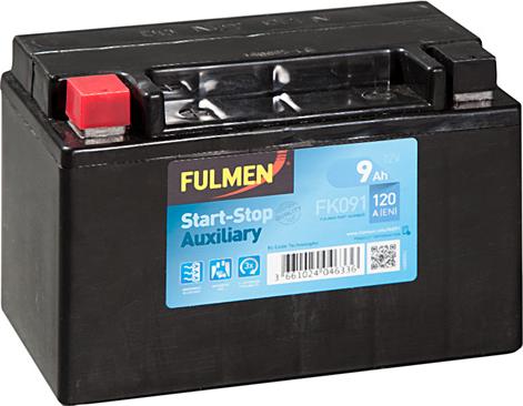 Fulmen FK091 - Startera akumulatoru baterija www.autospares.lv