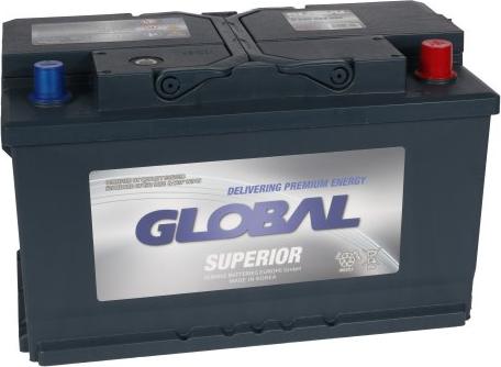 GLOBAL G 590 504 082 - Startera akumulatoru baterija www.autospares.lv