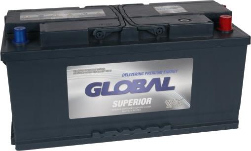 GLOBAL G 610 504 095 - Startera akumulatoru baterija www.autospares.lv
