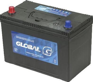 GLOBAL GL100CBL - Startera akumulatoru baterija www.autospares.lv