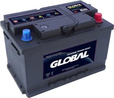 GLOBAL GR075EU - Startera akumulatoru baterija www.autospares.lv