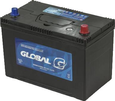 GLOBAL GR100CBL - Startera akumulatoru baterija www.autospares.lv