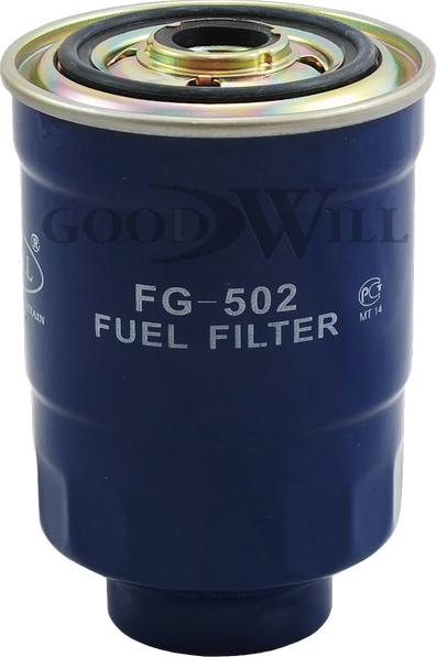 GoodWill FG 502 - Degvielas filtrs www.autospares.lv