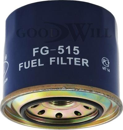 GoodWill FG 515 - Degvielas filtrs www.autospares.lv