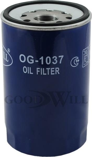 GoodWill OG 1037 - Eļļas filtrs www.autospares.lv