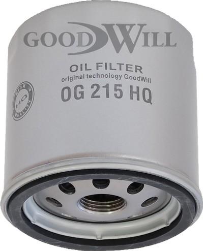 GoodWill OG 215 HQ - Eļļas filtrs www.autospares.lv