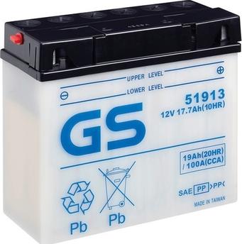 GS GS-51913 - Startera akumulatoru baterija www.autospares.lv