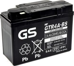 GS GS-GTR4A-BS - Startera akumulatoru baterija www.autospares.lv