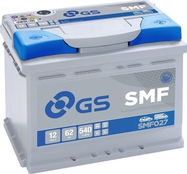 GS SMF027 - Startera akumulatoru baterija www.autospares.lv