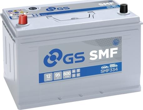 GS SMF334 - Startera akumulatoru baterija www.autospares.lv