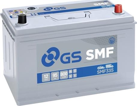 GS SMF335 - Startera akumulatoru baterija www.autospares.lv