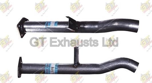 GT Exhausts GCL176 - Izplūdes caurule www.autospares.lv