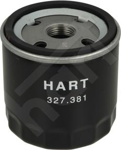 Hart 327 381 - Eļļas filtrs www.autospares.lv