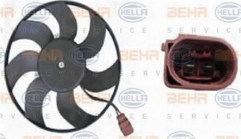 HELLA 8EW 351 039-181 - Ventilators, Motora dzesēšanas sistēma www.autospares.lv