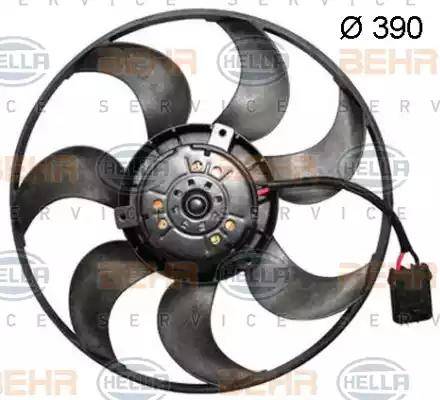 HELLA 8EW 351 150-144 - Ventilators, Motora dzesēšanas sistēma www.autospares.lv