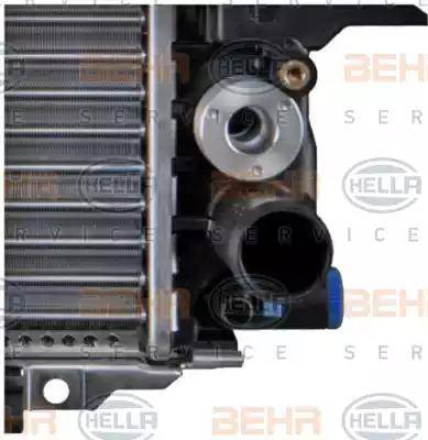 HELLA 8MK 376 715-261 - Radiators, Motora dzesēšanas sistēma www.autospares.lv