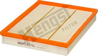 Hengst Filter E576L - Gaisa filtrs www.autospares.lv