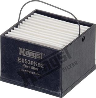 Hengst Filter E0530K02 - Degvielas filtrs www.autospares.lv