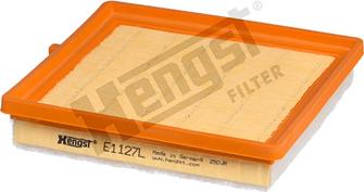 Hengst Filter E1127L - Gaisa filtrs www.autospares.lv