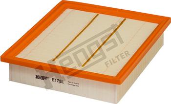 Hengst Filter E175L - Gaisa filtrs www.autospares.lv