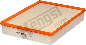 Hengst Filter E821L - Gaisa filtrs www.autospares.lv