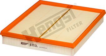 Hengst Filter E352L - Gaisa filtrs www.autospares.lv