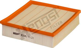 Hengst Filter E22L - Gaisa filtrs www.autospares.lv