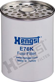 Hengst Filter E76K D42 - Degvielas filtrs www.autospares.lv