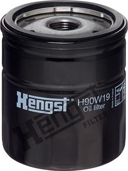 Hengst Filter H90W19 - Eļļas filtrs www.autospares.lv