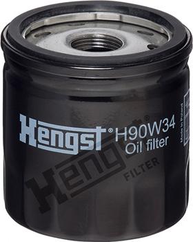 Hengst Filter H90W34 - Eļļas filtrs www.autospares.lv