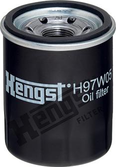 Hengst Filter H97W05 - Eļļas filtrs www.autospares.lv