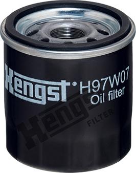 Hengst Filter H97W07 - Eļļas filtrs www.autospares.lv
