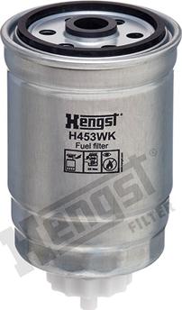 Hengst Filter H453WK - Degvielas filtrs www.autospares.lv