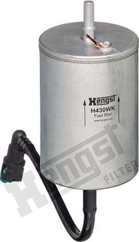 Hengst Filter H430WK - Degvielas filtrs www.autospares.lv