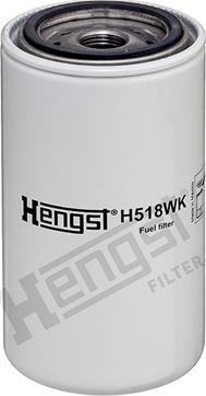 Hengst Filter H518WK D629 - Degvielas filtrs www.autospares.lv