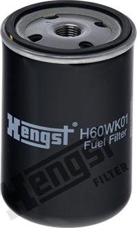 Hengst Filter H60WK01 - Degvielas filtrs www.autospares.lv