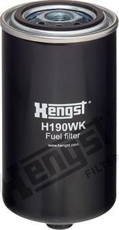 Hengst Filter H190WK - Degvielas filtrs www.autospares.lv