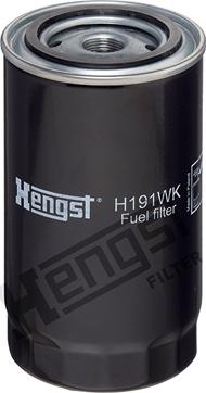 Hengst Filter H191WK - Degvielas filtrs www.autospares.lv