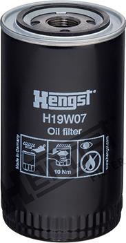 Hengst Filter H19W07 - Eļļas filtrs www.autospares.lv