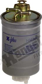 Hengst Filter H143WK - Degvielas filtrs www.autospares.lv