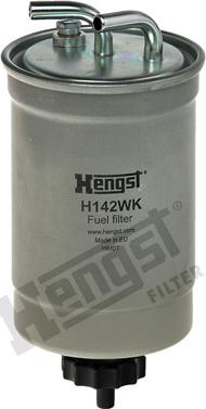 Hengst Filter H142WK - Degvielas filtrs www.autospares.lv
