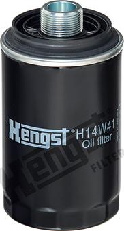 Hengst Filter H14W41 - Eļļas filtrs www.autospares.lv